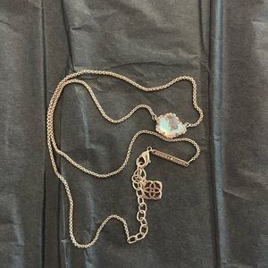 Kendra Scott Tess Necklace in Dichroic Glass
